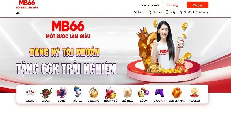 ưu đãi hấp dẫn khi đăng ký tài khoản mb66