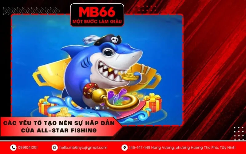 Các yếu tố tạo nên sự hấp dẫn của All-Star Fishing