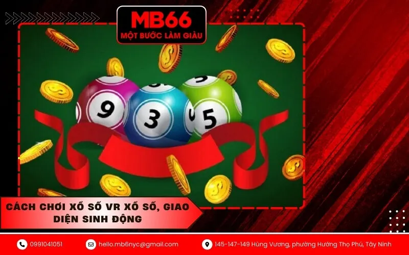 Cách chơi xổ số VR xổ số, giao diện sinh động