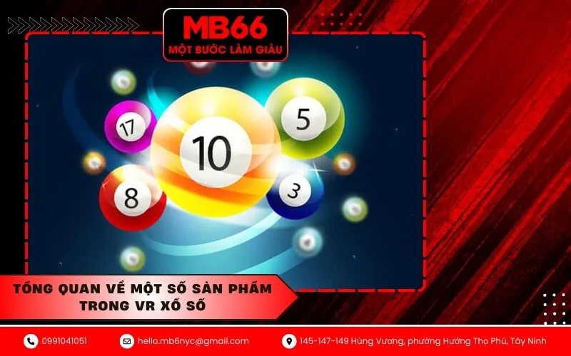 Tổng quan về một số sản phẩm trong Vr xổ số